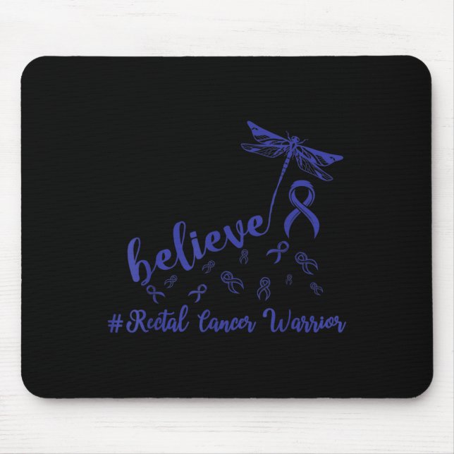 Mousepad Dragonfly Cancer Real Acredita Esperança (Frente)