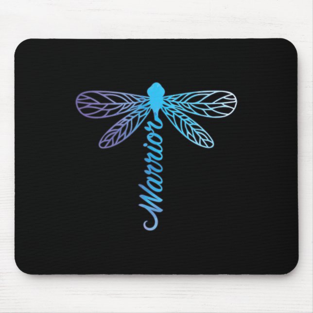 Mousepad Dragonfly Prevenção Suicida Prevenção Contra Saúde (Frente)