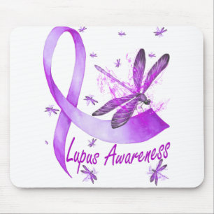 Mousepad Dragonfly Segurando A Consciência Do Lupus De Fit