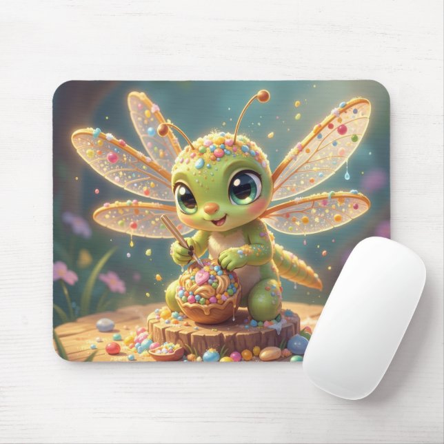 Mousepad Dragonfly – Star Nectar of the Silent Night.6 (Com mouse)