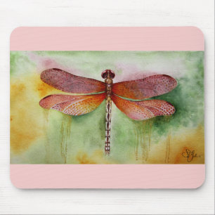 Mousepad Dragonfly Sunset