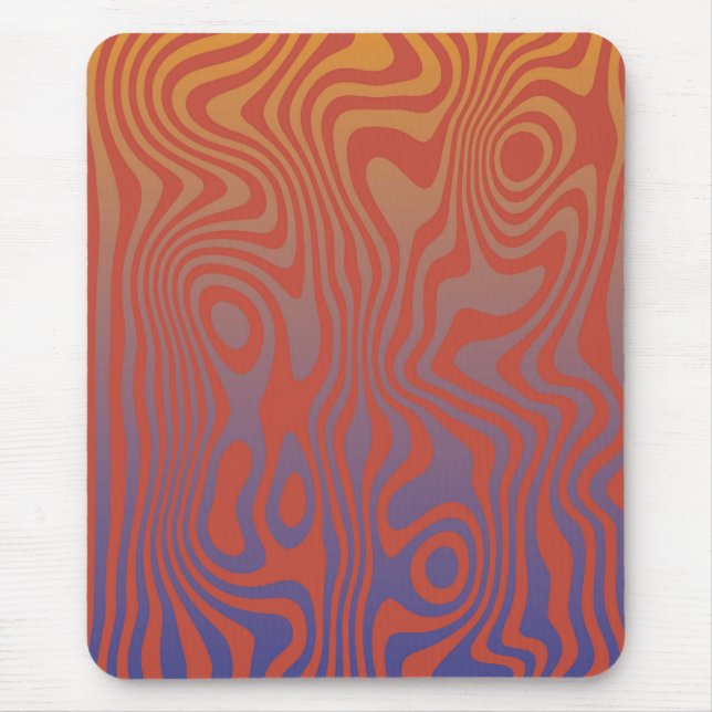 Mousepad Dream Flow l Abstract Trippy Pattern - No. 01 (Frente)