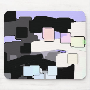Mousepad "Dreaming Blue" Arte Geométrica