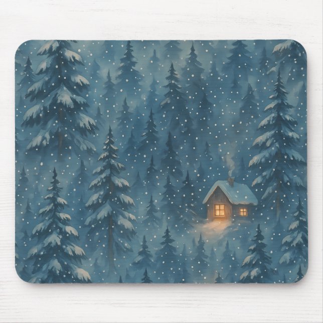 Mousepad DreamWinter Forest Cozy Blanket (Frente)