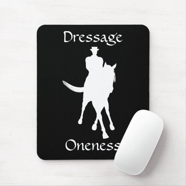 Mousepad Dressage é um cavalo de unidade (Com mouse)