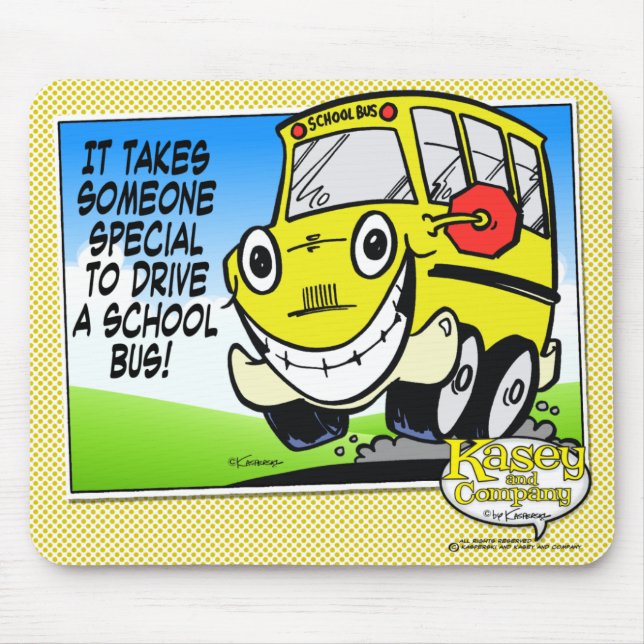 Mousepad Driver de Barramento Escolar (Frente)