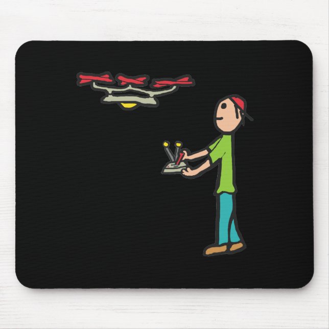 Mousepad Drone voando (Frente)