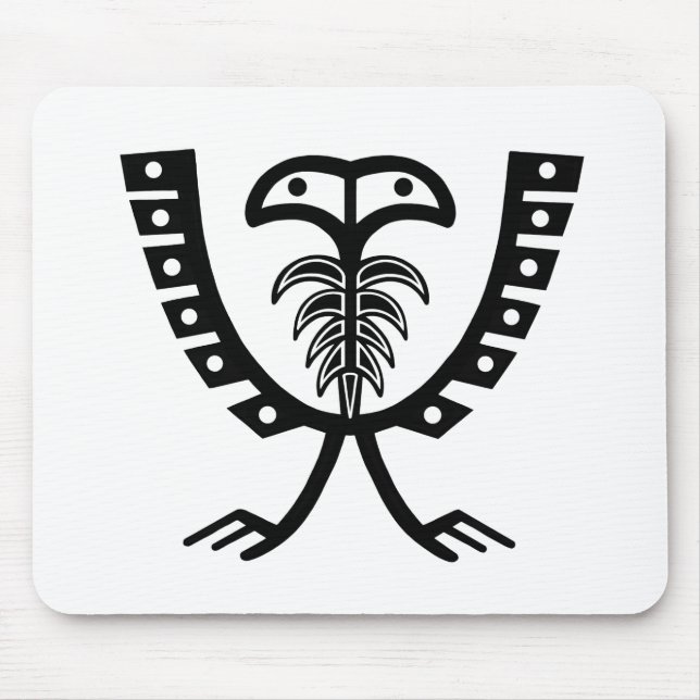 Mousepad Duas Águia Negra (Frente)