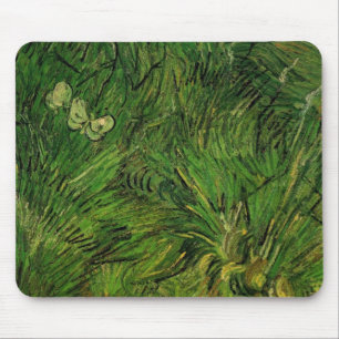 Mousepad Duas Borboletas Brancas de Vincent van Gogh