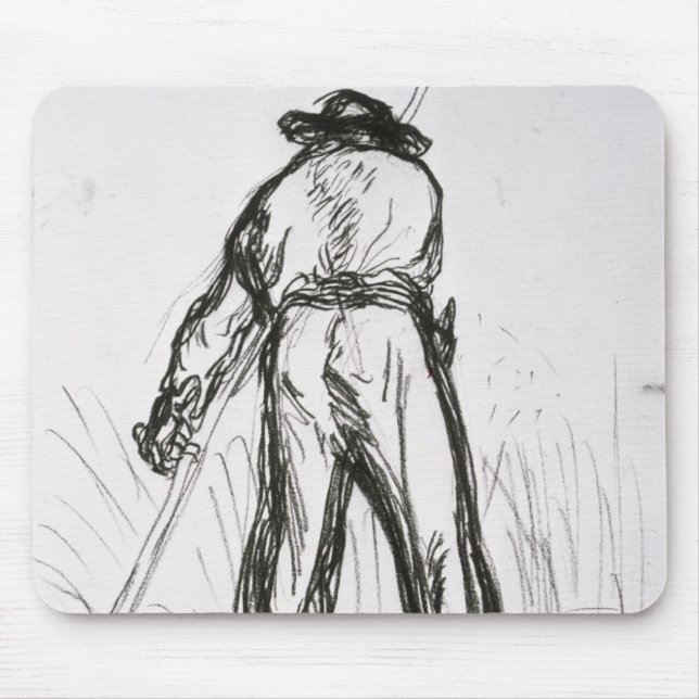 Mousepad Duas ceifeiras vistas da parte traseira (Frente)