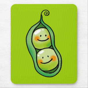 Mousepad Duas ervilhas em um vagem