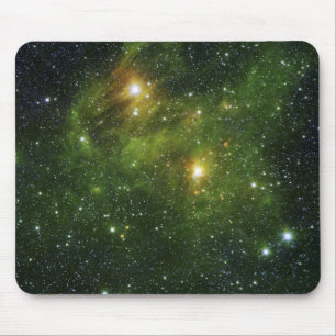 Mousepad Duas estrelas extremamente brilhantes