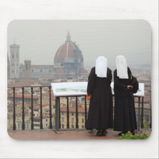 Mousepad Duas freiras, Florença, Italia