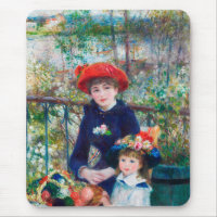 Duas Irmãs - Impressionista Renoir Pintura 1881