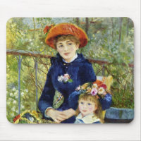 Duas Irmãs (Na Varanda) de Pierre Renoir