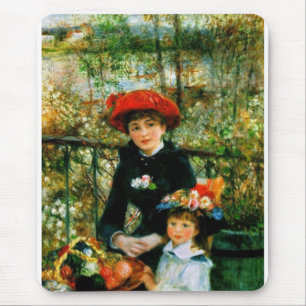 Mousepad Duas Irmãs no Terraço por Renoir