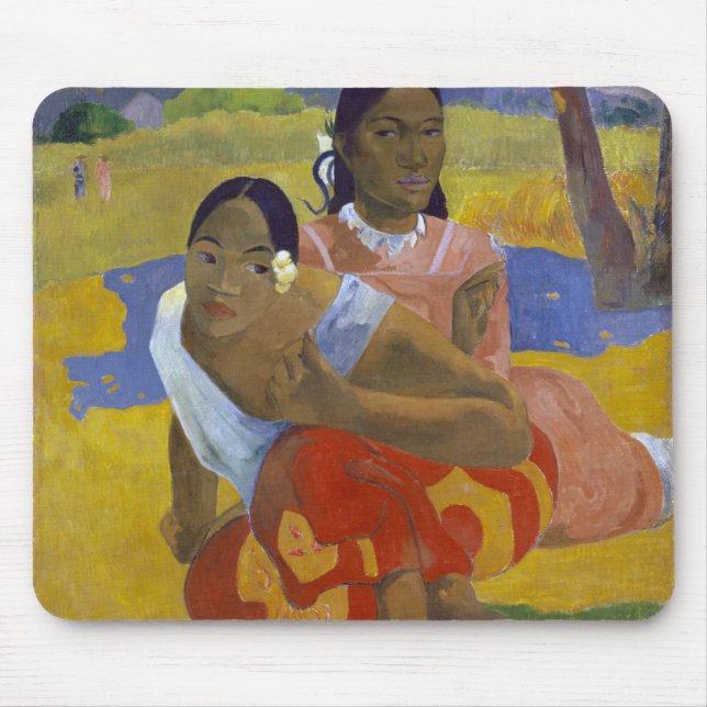 Mousepad Duas Mulheres Tahitianas, Gauguin (Frente)
