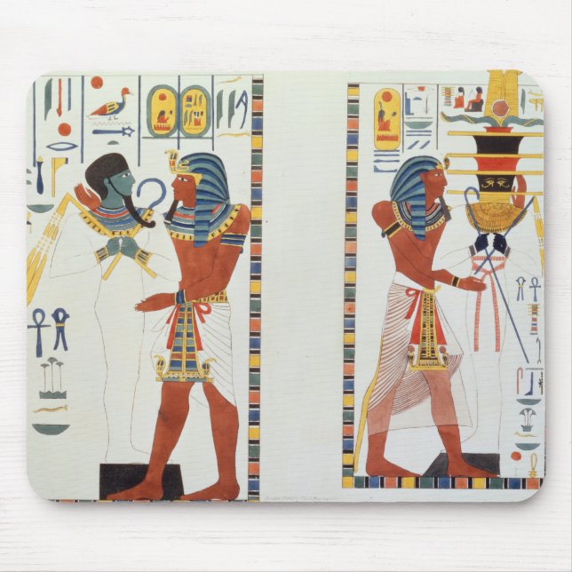 Mousepad Duas pinturas murais dos túmulos dos reis de (Frente)