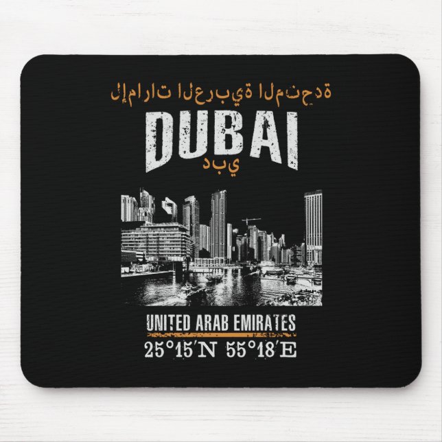 Mousepad Dubai (Frente)