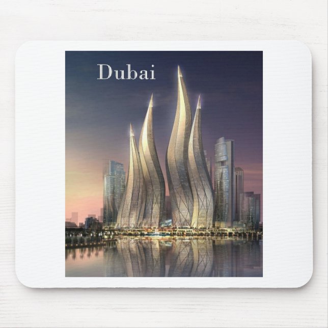 Mousepad Dubai eleva-se (por St.K) (Frente)