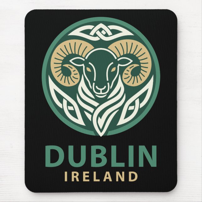 Mousepad Dublin Irlanda Europa (Frente)