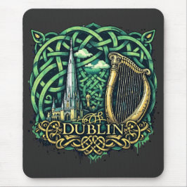 Mousepad Dublin República da Irlanda