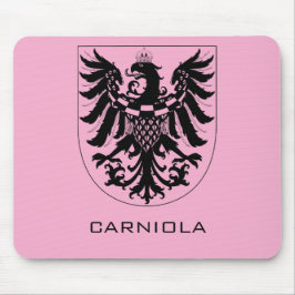 Mousepad Ducado da Carníola Arte Heráldica Monocromática