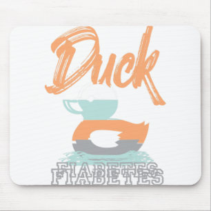 Mousepad Duck Fiabetes t Diabetes Dia de Consciência T1D
