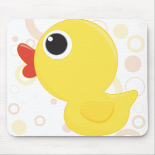 Mousepad Duckie de borracha