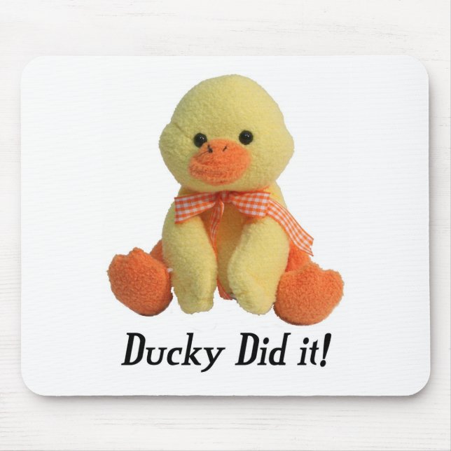 Mousepad Ducky fê-lo! (Frente)