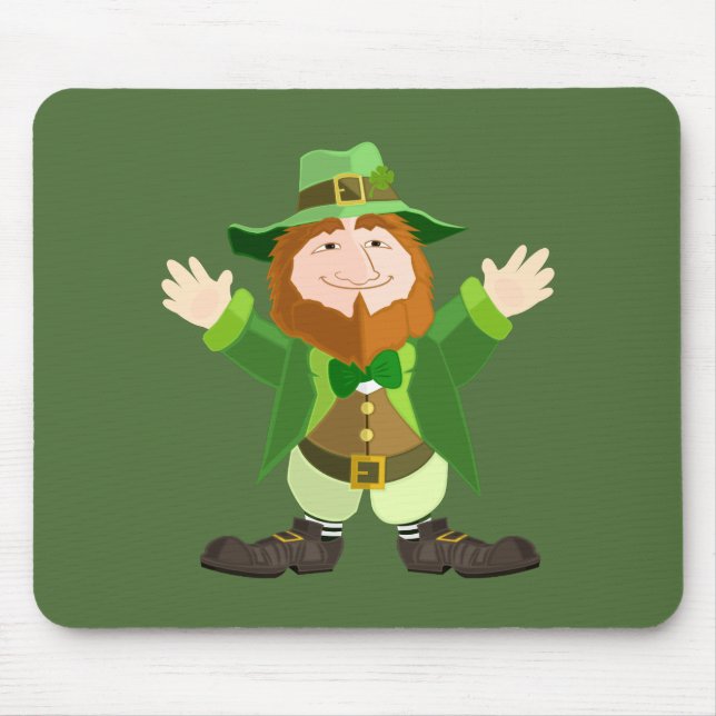 Mousepad Duende irlandês (Frente)