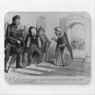 Mousepad Dumas, Hugo e Balzac procurando sua admissão