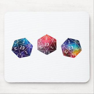 Mousepad Dungeons and Dragons, D20