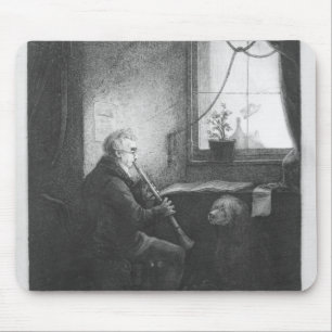 Mousepad Duque Esterhazy Playing o clarinete, 1809