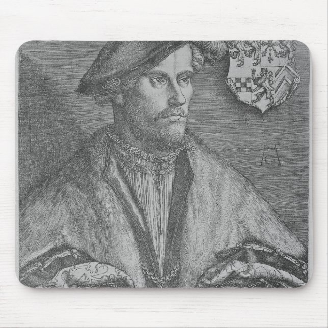 Mousepad Duque Wilhelm V de Cleve, 1540 (Frente)