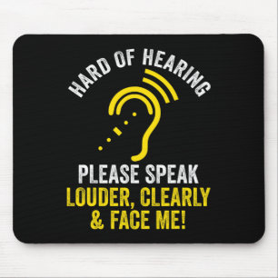 Mousepad Duro Da Audição Por Sida Discutível Dificulta Awar