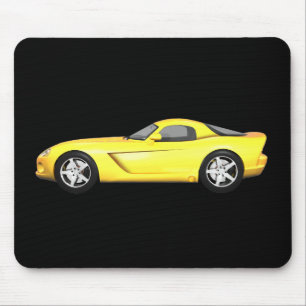 Mousepad Duro Viper - Carro Muscular Superior: Término Amar