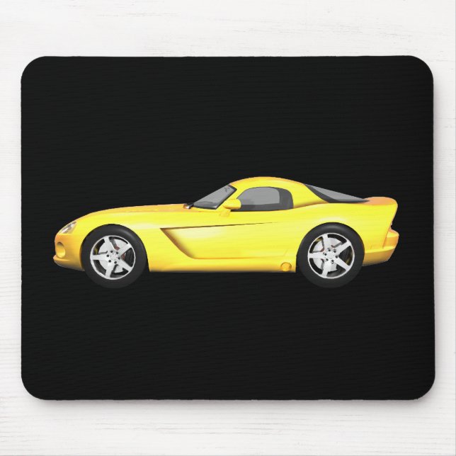 Mousepad Duro Viper - Carro Muscular Superior: Término Amar (Frente)