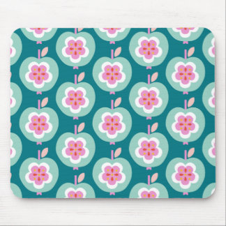 Mousepad Dutch Retro Apple Teal