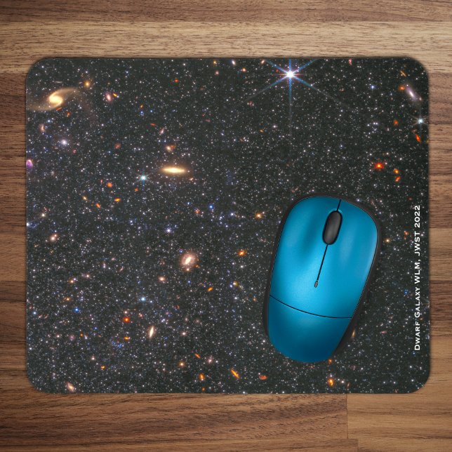 Mousepad Dwarf Galaxy WLM James Webb Telescope Hi-Res (Criador carregado)
