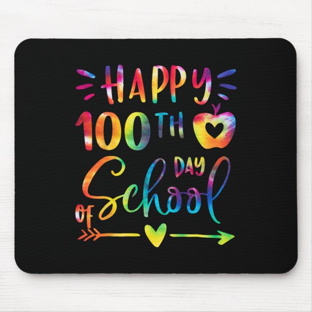 Mousepad Dye Happy 100h Dia Dos Professores Sudens Crianças (Frente)