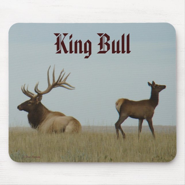 Mousepad E5 Alce Macho e Alce Jovem (Frente)