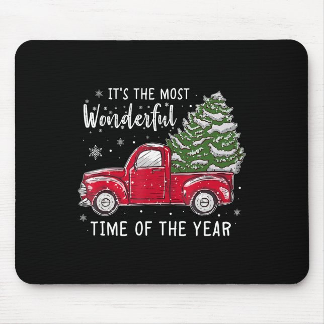 Mousepad É A Época Mais Maravilhosa Do Natal (Frente)
