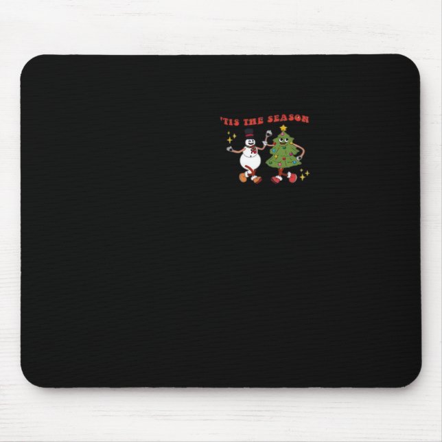Mousepad É a Temporada Amigos da Árvore de Natal Clássico M (Frente)