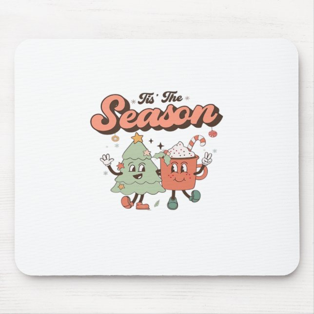 Mousepad É a Temporada Estilo Criativo Design Fofo (Frente)