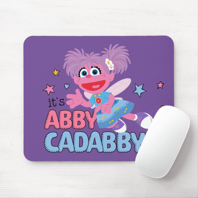 Mousepad É Abby Cadabby! (Com mouse)
