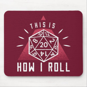 Mousepad É Assim Que Eu Realizo Jogos De Papel
