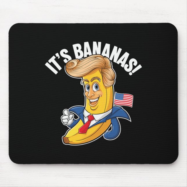 Mousepad É "Bananas" (para escalas) "Starship Engraçado Mem (Frente)