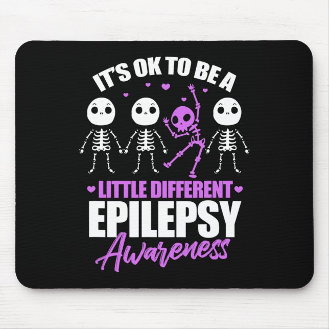 Mousepad É bom ser um pouco diferente de consciência da epi (Frente)