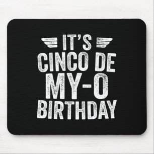 Mousepad É Cinco de Meu Aniversário Cinco de Mayo Pa